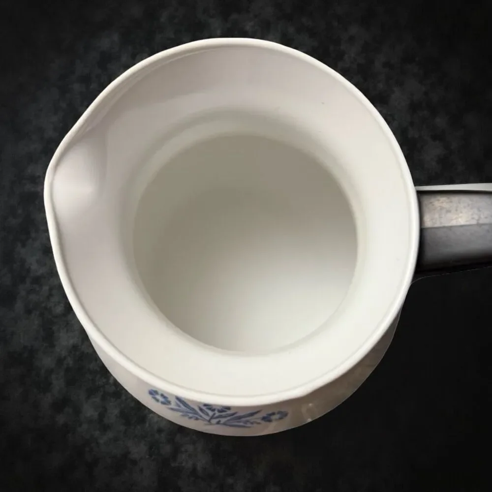 Vintage Corning Ware Blue Cornflower 6 Cup Tea Pot With P-104 Backstamp
